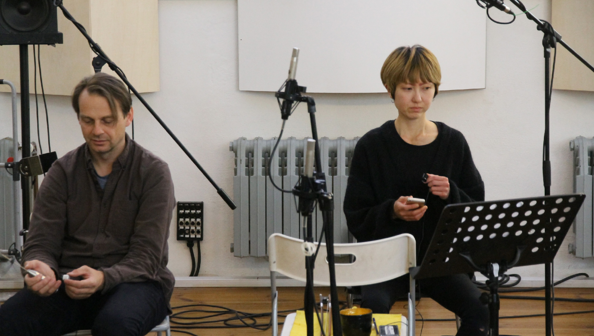 2019-07-08 Ame Zek's 'Unfinished sense of time' im Studio Börne45